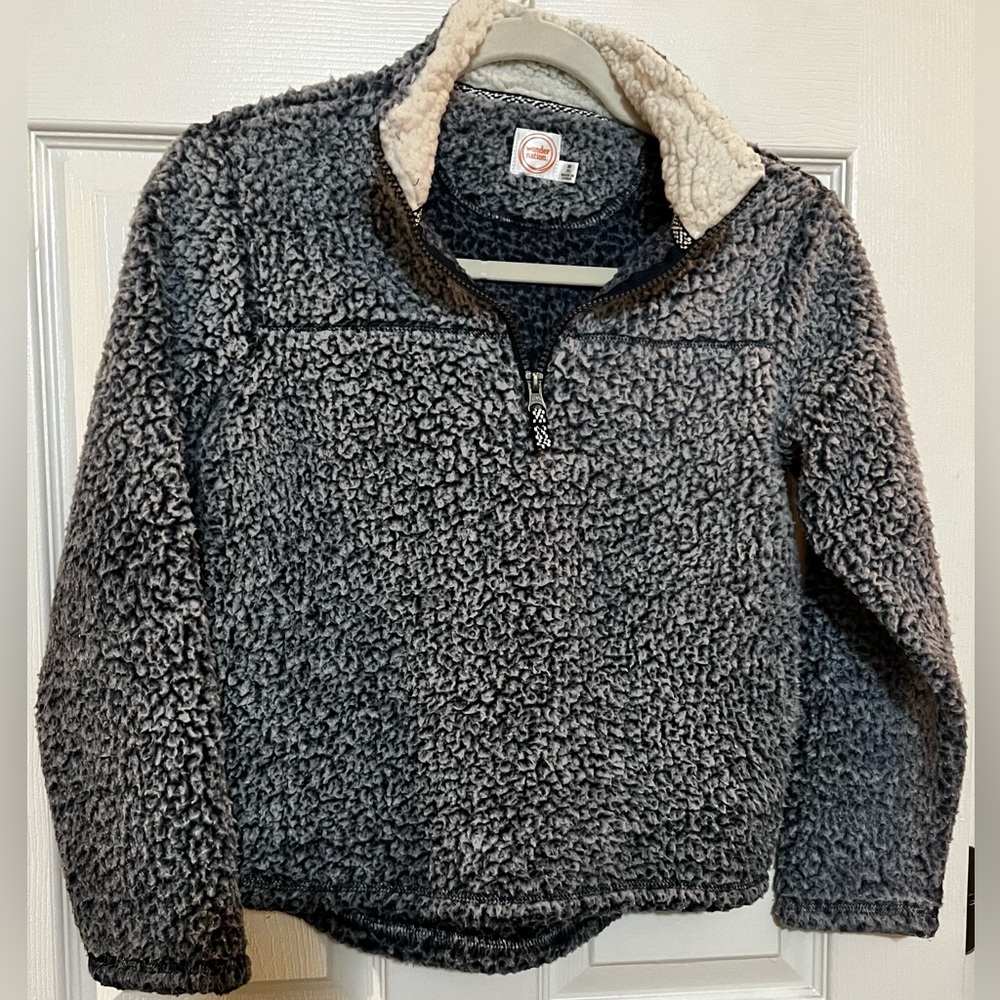 Wonder Nation Sherpa Kids Pullover